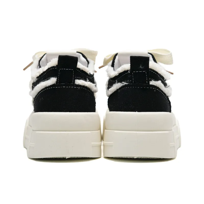 Circle Small Wear Resistant Breathable Height Increasing Coverage Low Top Casual Shoes Women's-12