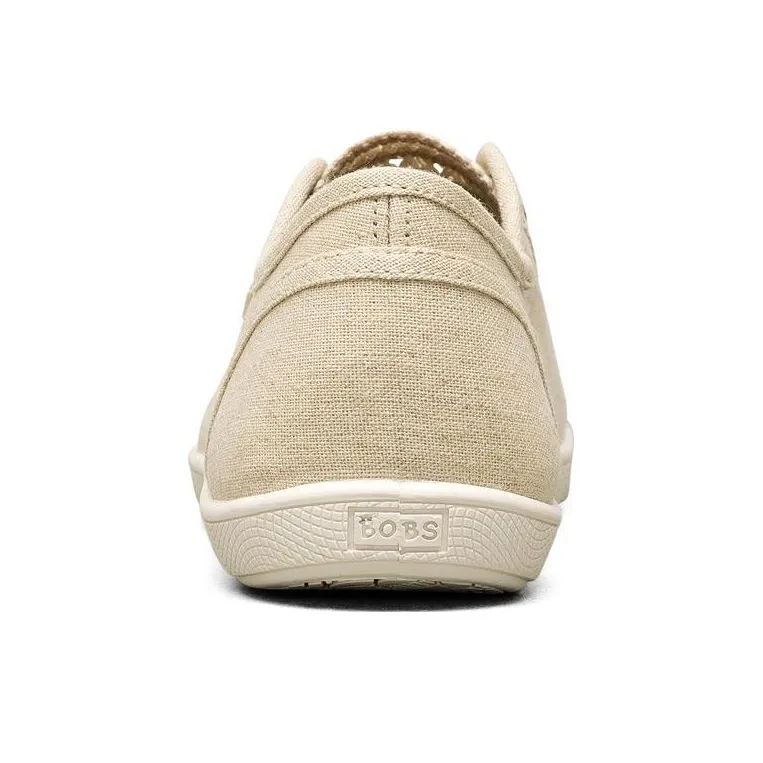 Skechers Bob's B Cute Low-Top Skateboard Shoes Women's Beige Yellow-3