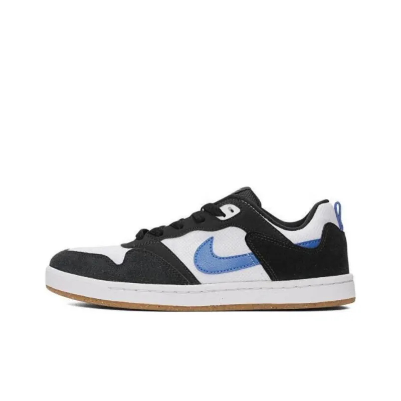 Nike SB Alleyoop Skateboarding Shoes GS Low-top Black/white-0