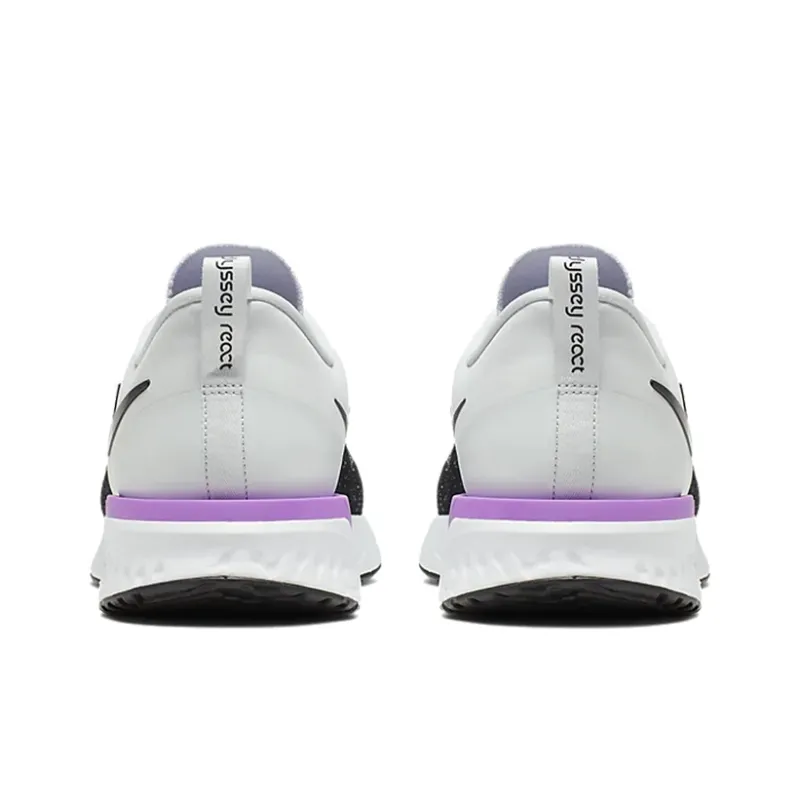 Nike Odyssey React Flyknit 2 Platinum Violet Black-3