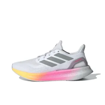 Adidas Pureboost 5 Cloud White Silver Metallic Spark Women's