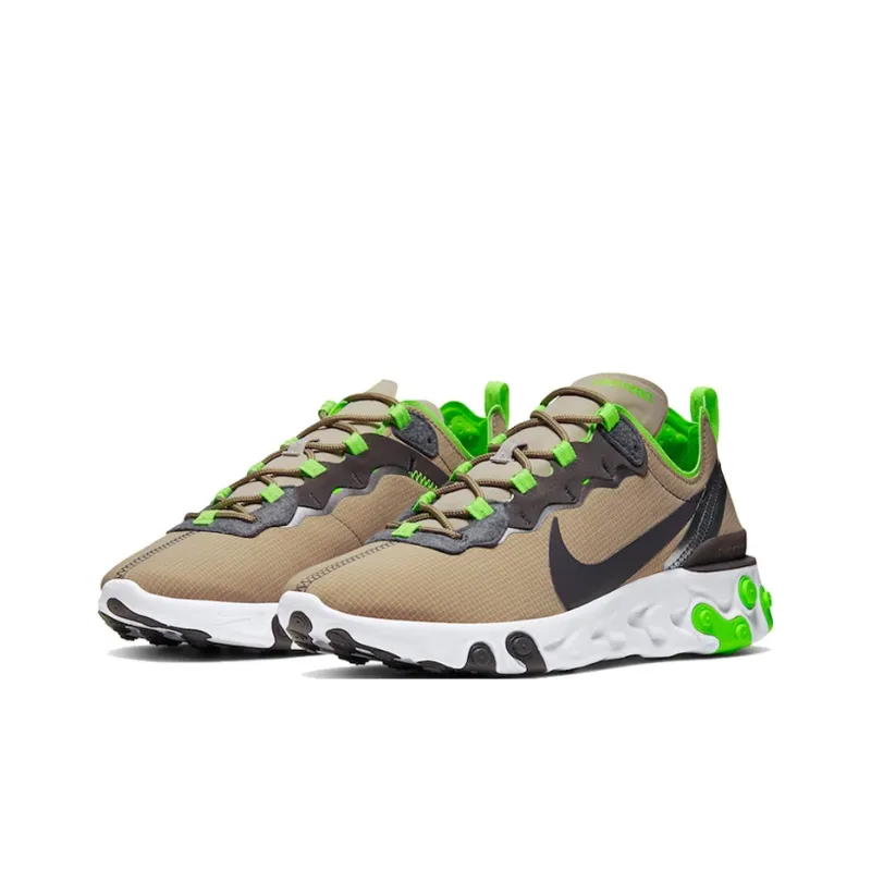 Nike React Element 55 Lime Green-1