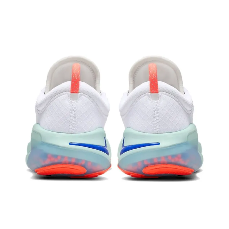 Nike Joyride Run Flyknit White Bright Mango Racer Blue Women's-3