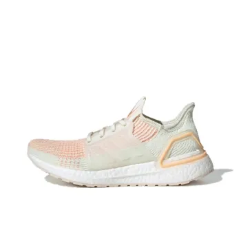 Adidas Ultra Boost 19 Off White Glow Orange Women's