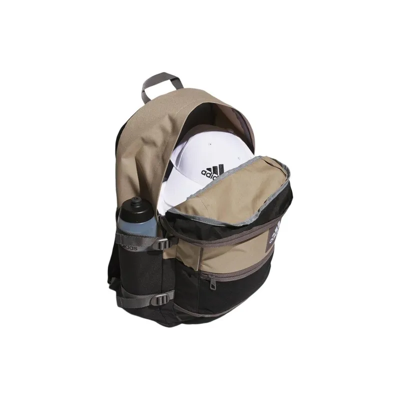Adidas Polyester Backpack Medium Size Unisex Khaki & Black-3