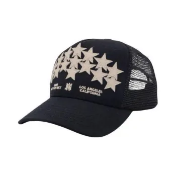 AMIRI Leather Star Trucker