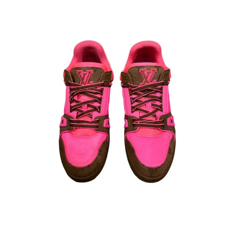 LOUIS VUITTON Trainers 'Pink Monogram'-2