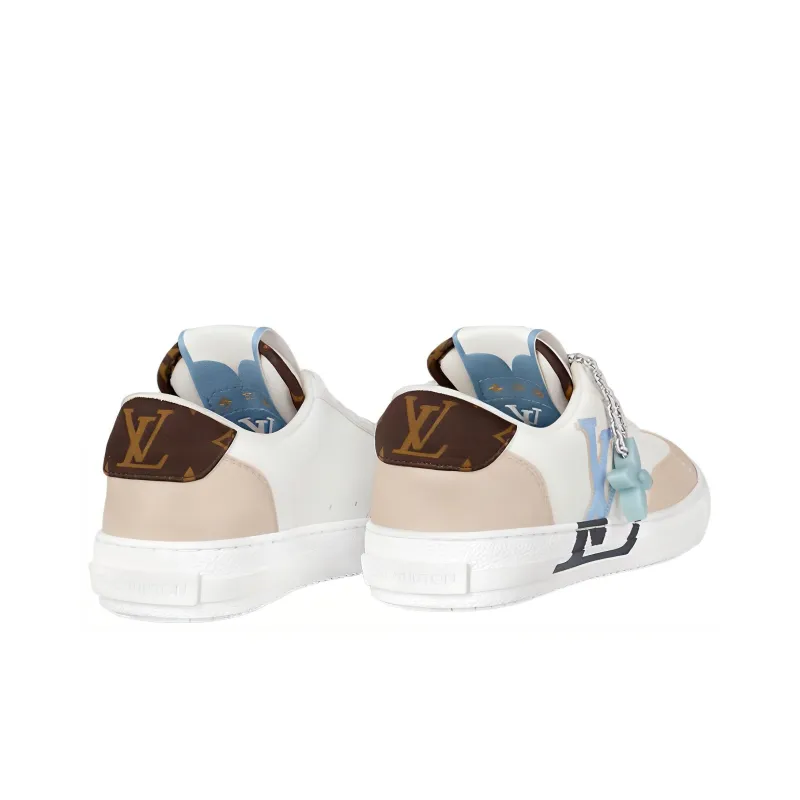 LOUIS VUITTON Charlie Sneakers 'Blue Beige' Women's-3