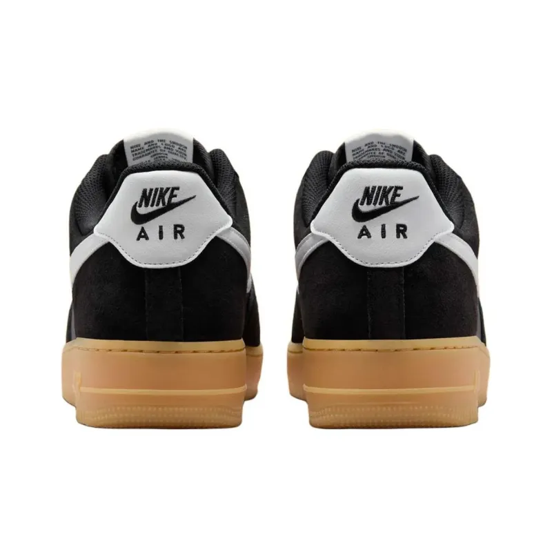 Nike Air Force 1 Low '07 LV8 Black Summit White Gum-4