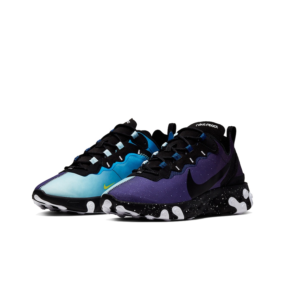 nike react element 55 pink and blue