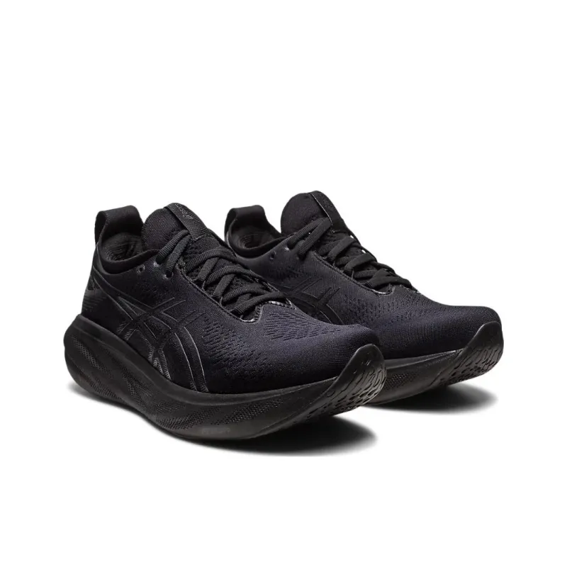Asics Gel Nimbus 25 Black Graphite Grey Women's-2