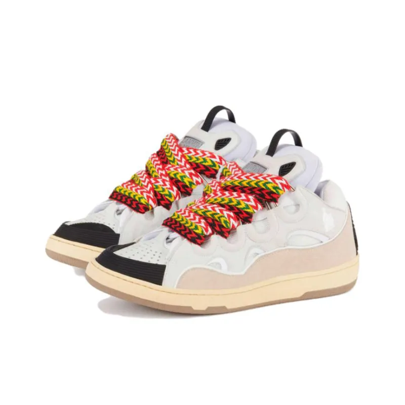 Lanvin Leather Curb Vintage White Multi-2