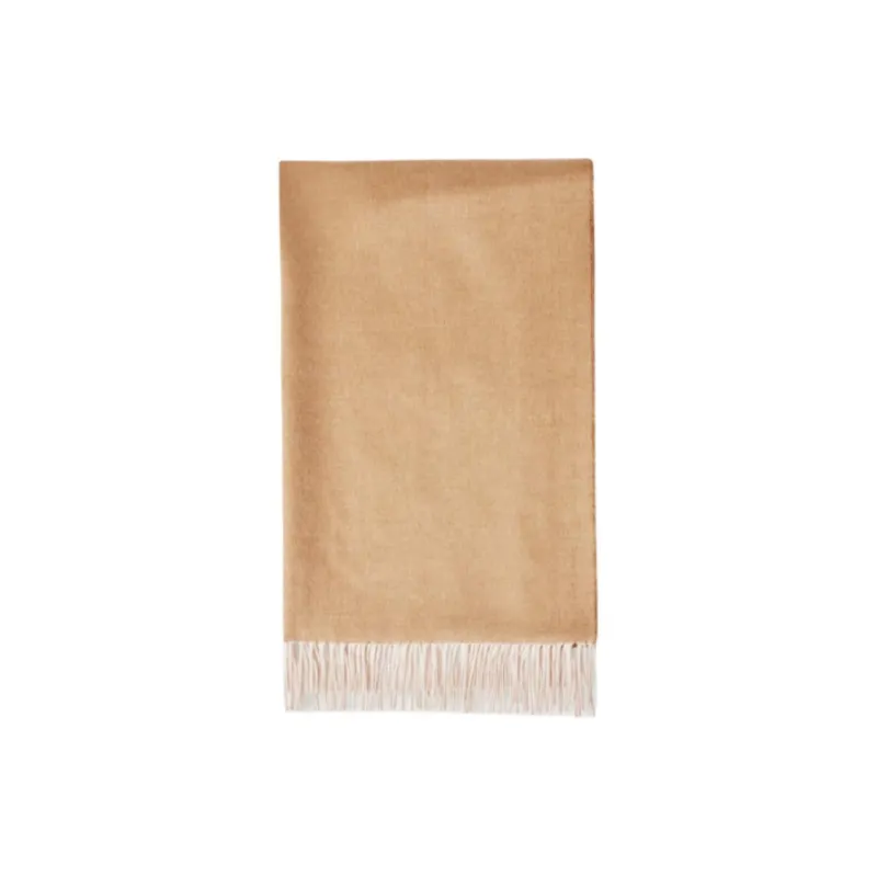 Loro Piana Cashmere Shawls Women's Light Umber-0