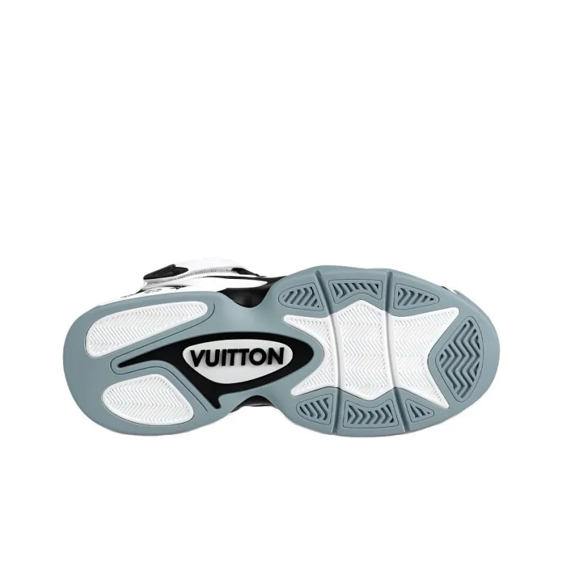 LOUIS VUITTON Lv Trainer 2 Sneakers 'White Black Grey'-4