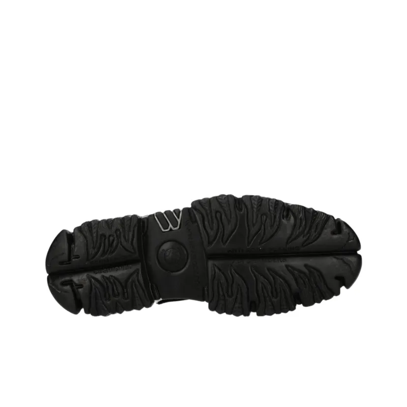 NEW ROCK High-Top Casual Shoes Unisex Black-8