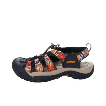 KEEN Newport Retro Breathable And Wear-resistant River Trekking Shoes Women's Black Orange