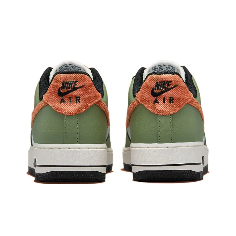 Nike Air Force 1 Low '07 Oil Green Orange-4