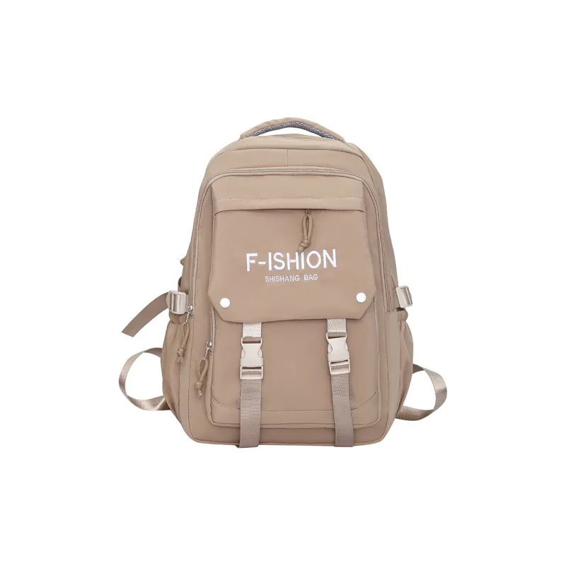 Parker Bear Nylon Backpack Women's Blue/Pink/Khaki/Green/Purple/Black-6