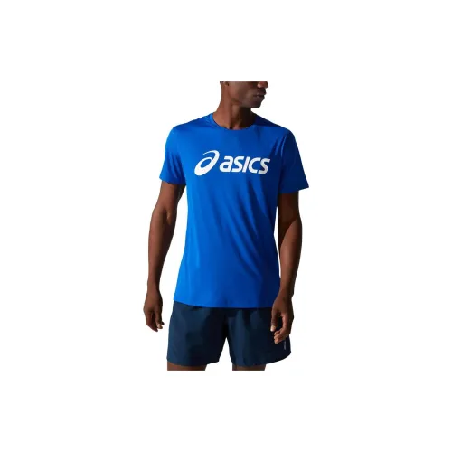 Asics SILVER T-Shirts Men Blue