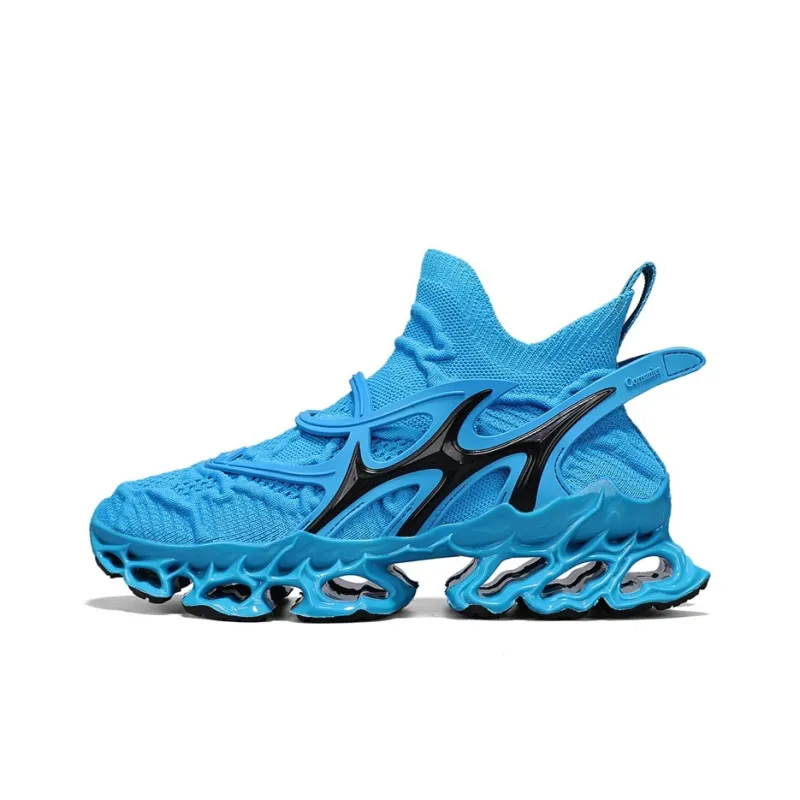 Comanier Cushioning And Breathable Mid Top Casual City Commute Sprint Long Distance Running Shoes Unisex-33