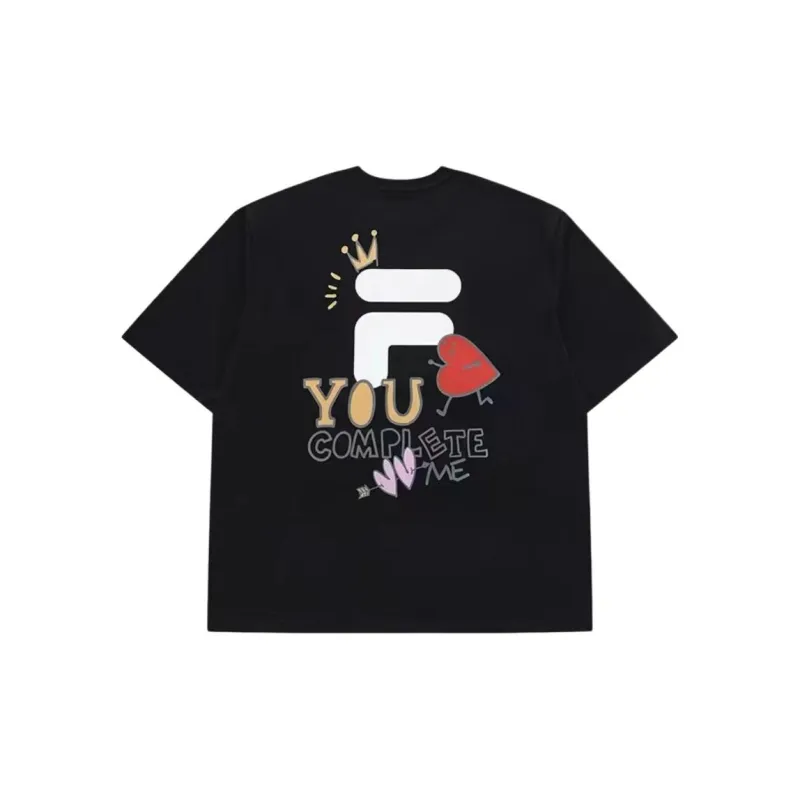 FILA T Shirt Unisex Pitch Black-1