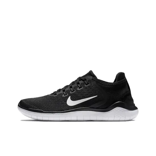 Nike Free RN 2018 Black White Women's