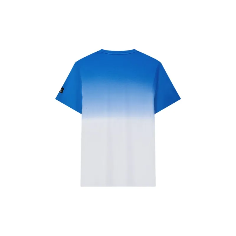 KSWISS T Shirt Men's White Base White Blue Combo-1