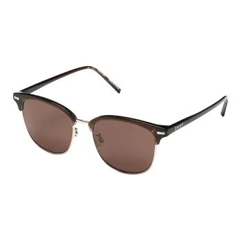 DKNY Metal Horn Square Sunglasses Women's Black