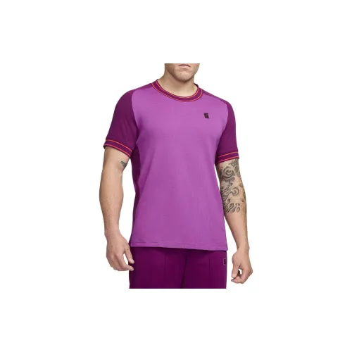 Nike COURT HERITAGE Tennis Tops Men Fuchsia