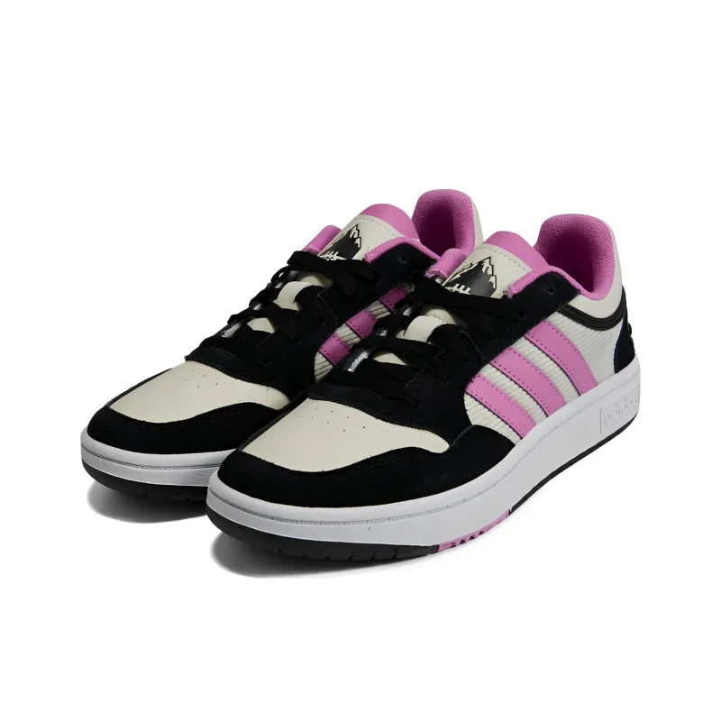 Adidas Neo Hoops 3.0 Lifestyle Shoes 'Black White Pink' Women's-2