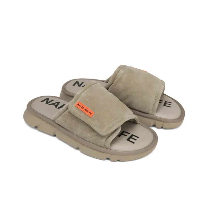 Naked Wolfe Alaska Stylish Sandals Men's Taupe-1