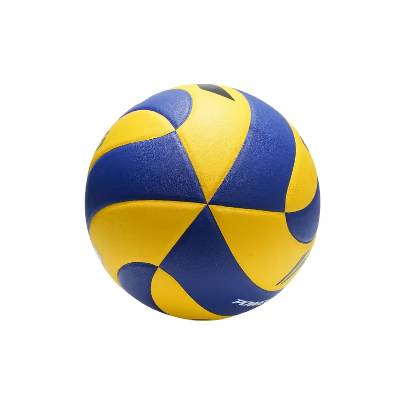 LiNing PU Size 5 Ball Volleyball Unisex Yellow Blue-5