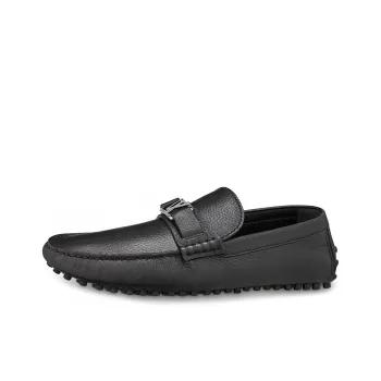 LOUIS VUITTON Lv Hockenheim Moccasin Shoes 'Black'
