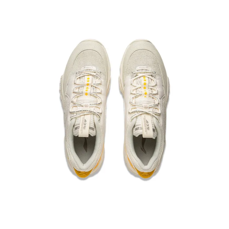 LiNing CF Su Xi Xingye V2 Cushioning Support Low Top Outdoor Hiking Shoes Women's White-3