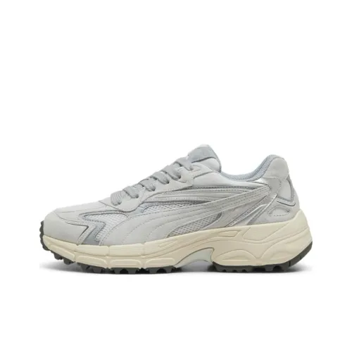 PUMA Golf Shoes Unisex Low-Top Gray White