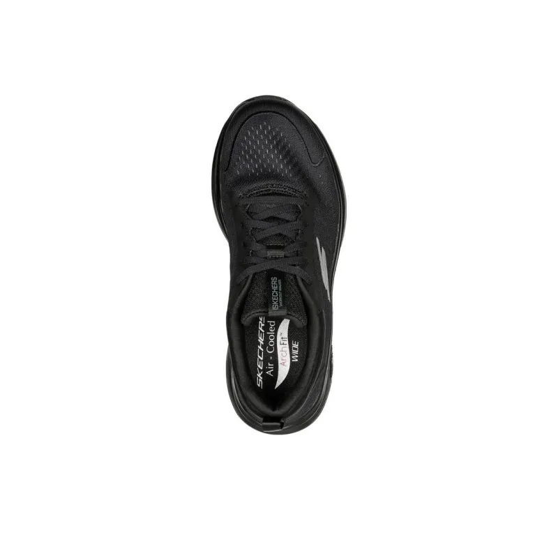 Skechers Go Walk Workout Walker Cushioning Anti-Slip And Wear-Resistant Low-Top Casual Shoes Women's Black-3
