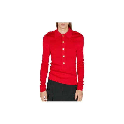 BALMAIN Sweaters Women's Red