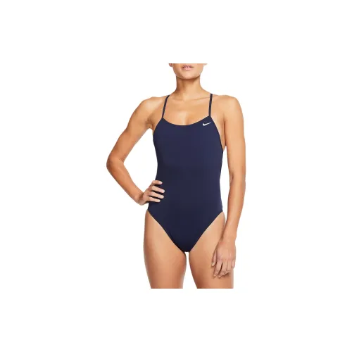 Nike One-Piece Swimsuits Women's Marine Blue