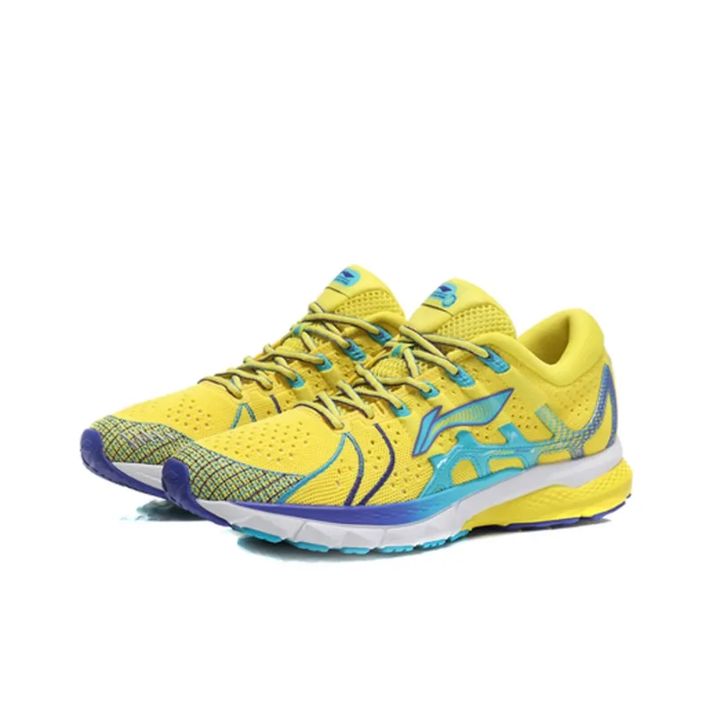 LiNing Paris Fashion Week Furious Rider 4 Men's Stable Running Shoes | Yellow-2