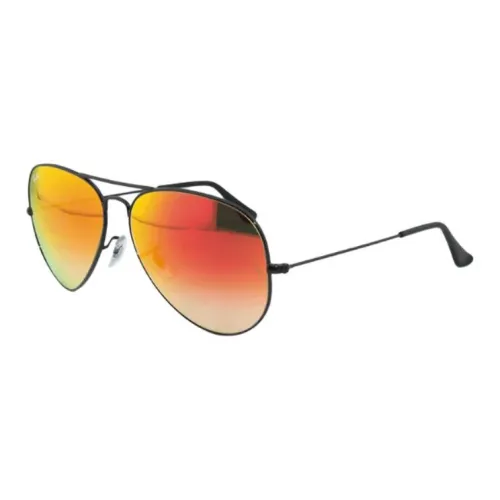 RayBan Alloy Aviator Sunglasses Unisex Black