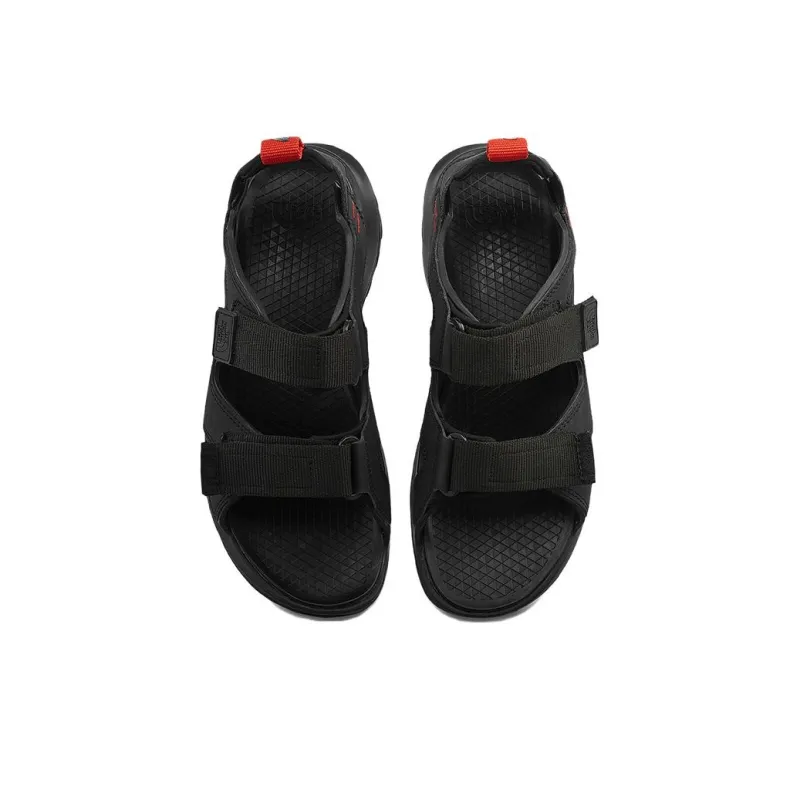 THE NORTH FACE Hedgehog Iii Sandals 'Asphalt Grey With Retro Orange'-3