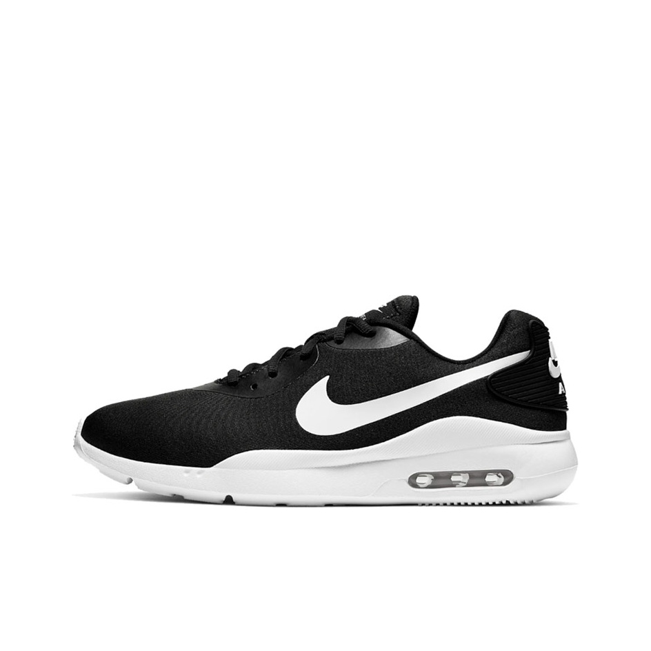 Nike Air Max Oketo Running Shoes Unisex Low Top Black White POIZON