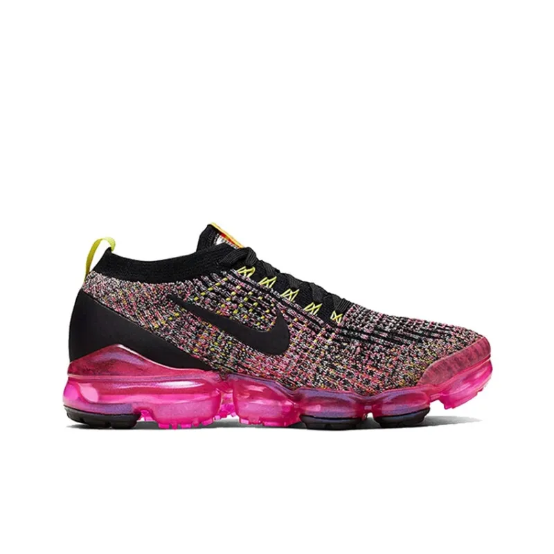 Nike Air VaporMax Flyknit 3 Black Pink Blast Women's-1