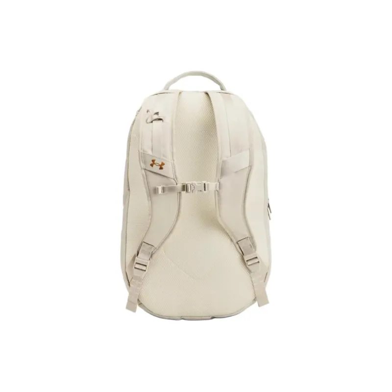 Under Armour Polyester Blend With Polyurethane Backpack Regular Unisex Peak White & Metal Gold-1