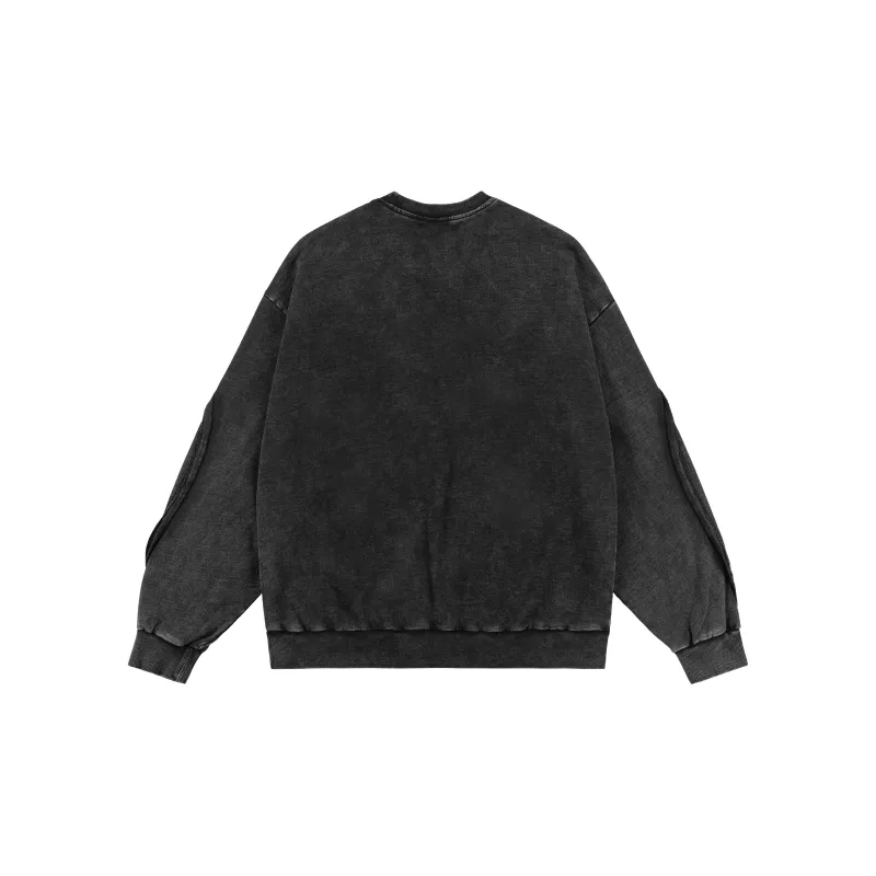 XINYINSU 24FW Sweatshirt Unisex Black-1