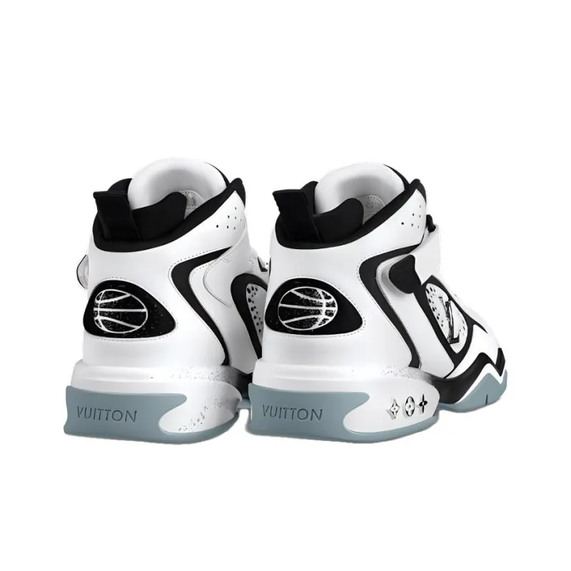 LOUIS VUITTON Lv Trainer 2 Sneakers 'White Black Grey'-3