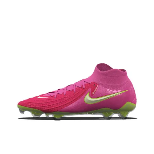 Nike Phantom Luna 2 Soccer Shoes Women's High-Top Pink