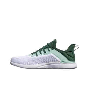 APL ATHLETIC PROPULSION LABS TechLoom Tracer Low-Top Training Shoes Men's White Green