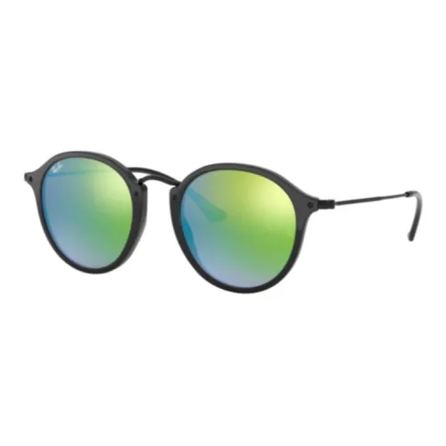 RayBan Round Sunglasses Unisex Black