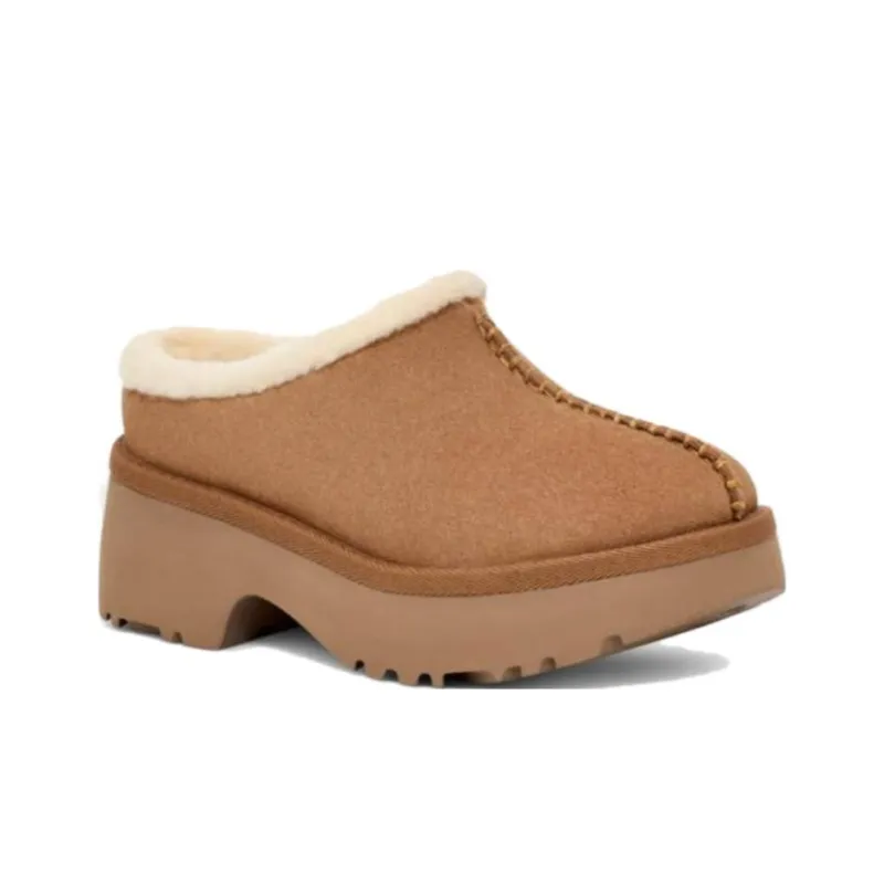 UGG New Heights Cozy Clog Chestnut Women's-2